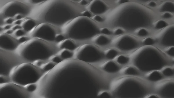 Hermoso fondo metálico negro. ilustración 3d, renderi 3d — Foto de Stock