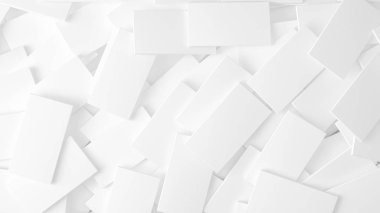 Beyaz arka plan. 3D Resim, 3d render.