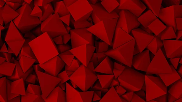 Fundal roşu. 3d ilustrație, redare 3D . — Fotografie, imagine de stoc