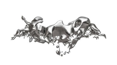 İzole giriş siyah bir arka plan. 3D çizim 3d render