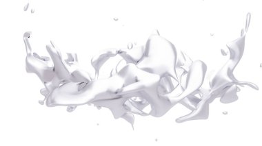 İzole giriş siyah bir arka plan. 3D çizim 3d render