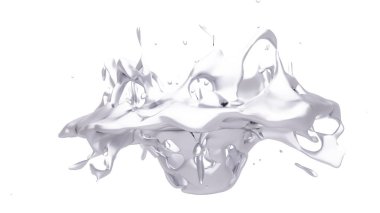 İzole giriş siyah bir arka plan. 3D çizim 3d render