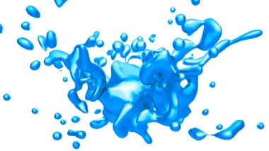 İzole giriş siyah bir arka plan. 3D çizim 3d render