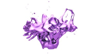 İzole giriş siyah bir arka plan. 3D çizim 3d render