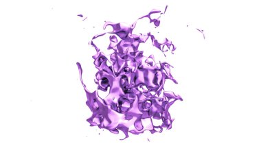 İzole giriş siyah bir arka plan. 3D çizim 3d render