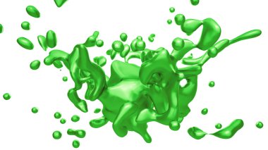 İzole giriş siyah bir arka plan. 3D çizim 3d render