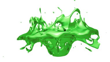 İzole giriş siyah bir arka plan. 3D çizim 3d render