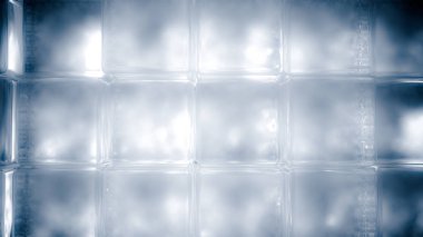 Arka plan buz küpleri ile buz. 3D Resim, 3d render.