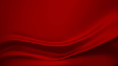 Perdelik ve ipek kıvrımları ile güzel arka plan. 3D illustra