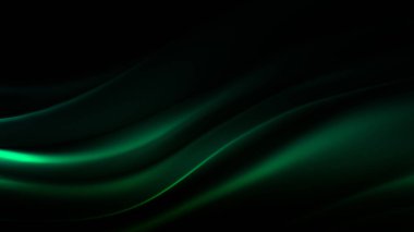 Perdelik ve ipek kıvrımları ile güzel arka plan. 3D illustra