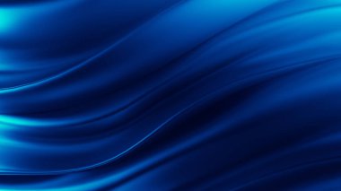 Perdelik ve ipek kıvrımları ile güzel arka plan. 3D illustra