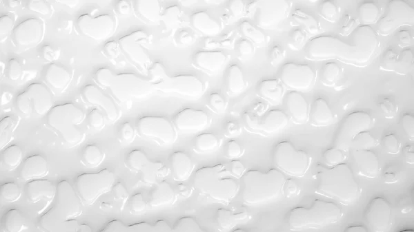 Bílý, zářící, lehké 3d pozadí s geometrickými tvary. — Stock fotografie