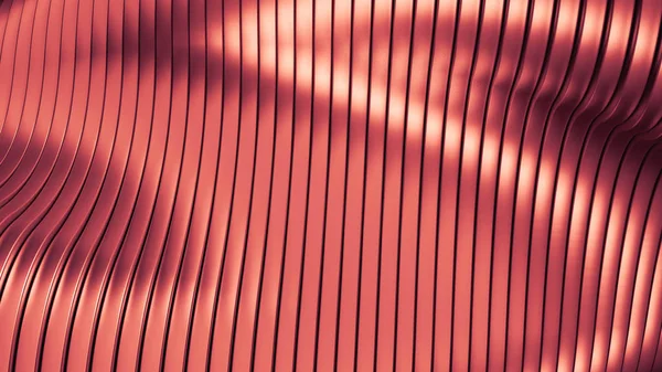 Różowe piękne kolorowe tła 3d z wygładzonymi liniami i fala — Zdjęcie stockowe