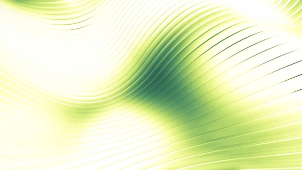 Green beautiful colorful 3d background with smooth lines and wav — Stock Photo, Image