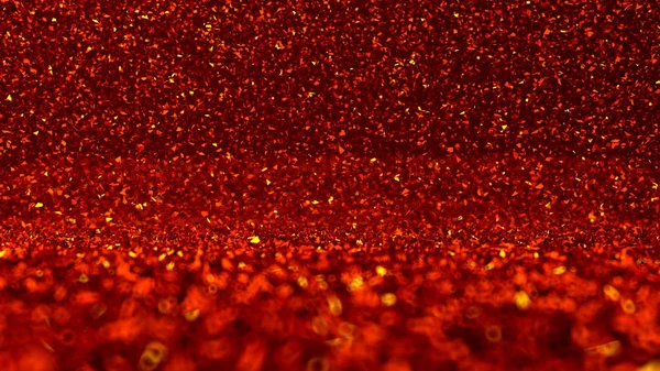 Rode achtergrond met sparkles - razfokus, Bokeh, flare, deeltje, — Stockfoto
