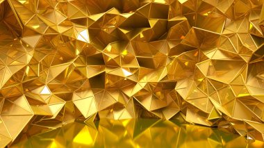 Festival altın arka plan üçgenler, banyo, stüdyo ve s