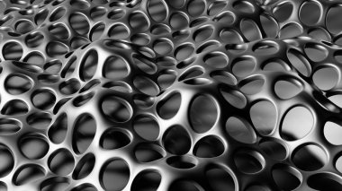 Soyut geometrik arkaplan. 3d illüstrasyon, 3d canlandırma.