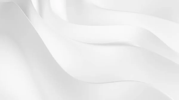 Flowing white cloth background, 3d rendering. 27928304 Stock Video at  Vecteezy
