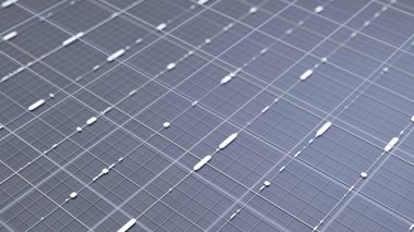 Arayüz muhteşem doku arkaplanı. 3d illüstrasyon, 3d canlandırma.