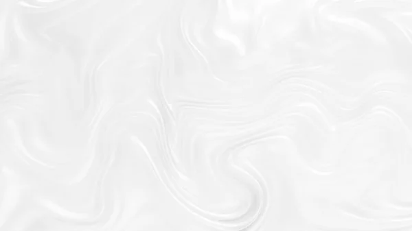 Fundo branco elegante com ondas de tecido fluindo. Ilustração 3d, renderização 3d . — Fotografia de Stock