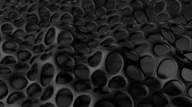 Soyut geometrik arkaplan. 3d illüstrasyon, 3d canlandırma.