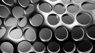 Soyut geometrik arkaplan. 3d illüstrasyon, 3d canlandırma.