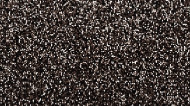 Gümüş parıltılı güzel bir siyah arkaplan. 3d illüstrasyon, 3d canlandırma.