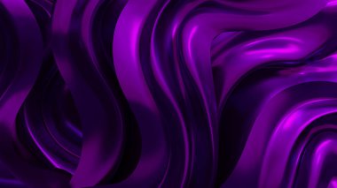 Mor kumaşlı lüks bir arka plan. 3d illüstrasyon, 3