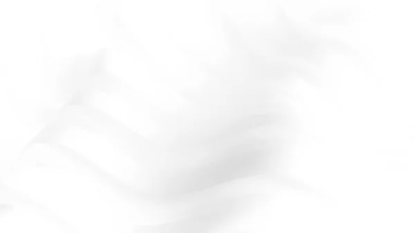 Eleganter weißer Hintergrund mit drapiertem Stoff. 3D Abbildung, 3 — Stockfoto