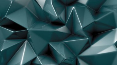 Şık yeşil kristal arkaplan