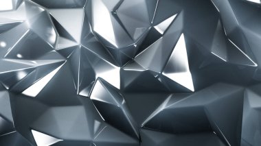 Gri kristal arkaplan