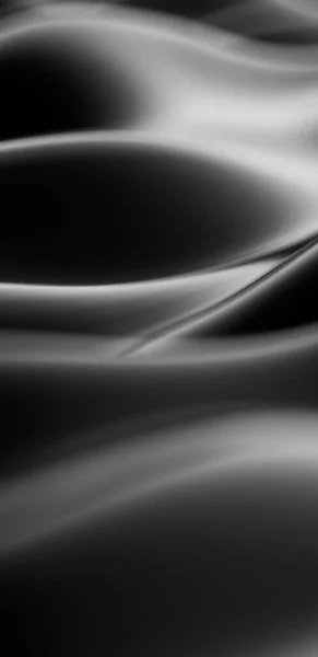 Розкішний чорний тканинний фон драпірування. 3d ілюстрація, 3d візуалізація . — стокове фото