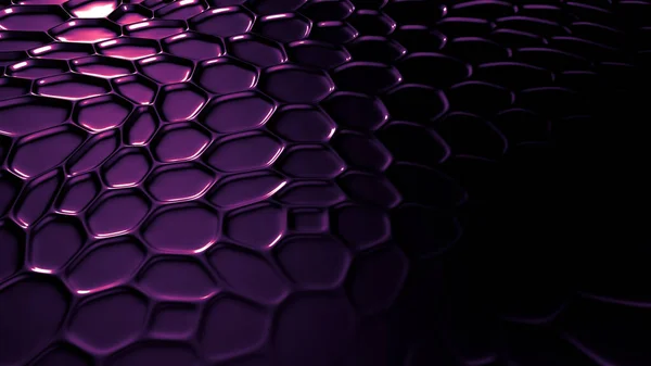 Purple metal industrial grunge background. 3d illustration, 3d rendering. — 图库照片