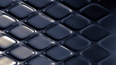 Gri metalik endüstriyel grunge arka planı. 3d illüstrasyon, 3d canlandırma.