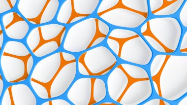 Soyut arkaplan. 3d illüstrasyon, 3d canlandırma.