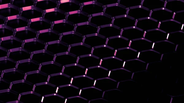 Фіолетовий метал промисловий гранжевий фон. 3d ілюстрація, 3d візуалізація . — стокове фото