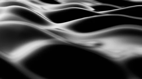 Πολυτελές μαύρο υφασμάτινο φόντο. 3D απεικόνιση, 3d απόδοση. — Φωτογραφία Αρχείου