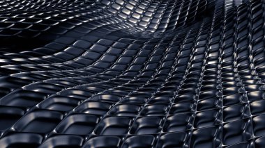 Gri metalik endüstriyel grunge arka planı. 3d illüstrasyon, 3d canlandırma.