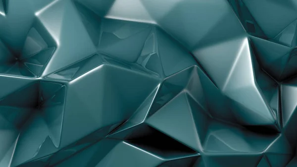 Fondo de cristal verde con estilo. Ilustración 3d, representación 3d . — Foto de Stock