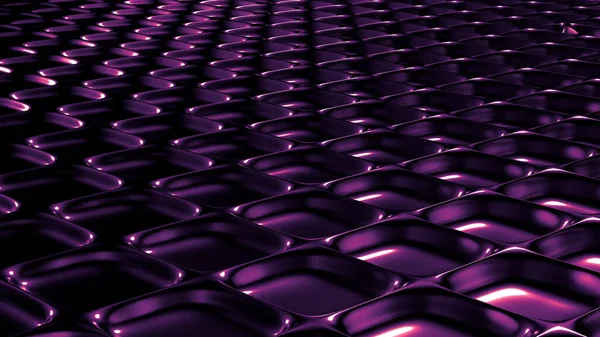 Purple metal industrial grunge background. 3d illustration, 3d rendering. — 스톡 사진