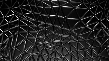 Metal endüstriyel siyah grunge arka planı. 3d illüstrasyon, 3d canlandırma.