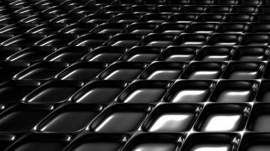 Metal endüstriyel siyah grunge arka planı. 3D illüstrasyon, 3D