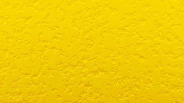 Texture of the wall with the texture of the plaster yellow. 3d i — Stock Photo, Image