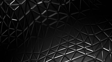 Metal endüstriyel siyah grunge arka planı. 3D illüstrasyon, 3D