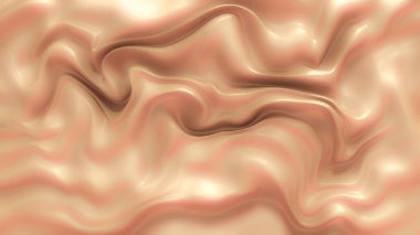Pembe kumaş örtüsü arka plan. 3d illüstrasyon, 3d canlandırma.