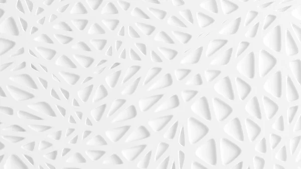 Abstrakt vit bakgrund. 3D-illustration, 3D-återgivning. — Stockfoto