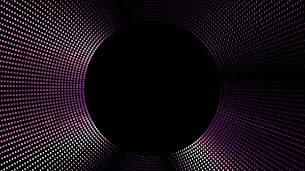 Beau fond noir avec des paillettes violettes. Illustration 3d, rendu 3d . — Photo