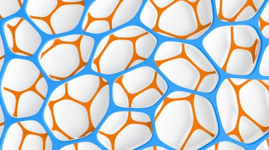 Soyut arkaplan. 3d illüstrasyon, 3d canlandırma.