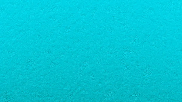 De textuur van de muur met een textuur van gips azuurblauwe kleur. 3d illustratie, 3d weergave. — Stockfoto