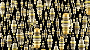 Soyut renk arkaplanı. 3d illüstrasyon, 3d canlandırma.